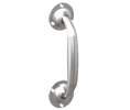 Hager P8N US26D Satin Chrome Plated Brass 7-3/4” CTC Cast Door Pull - ADA Access Rated