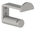 Hager 937P US26D Coat Hook  - Satin Chrome