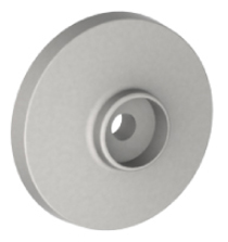 Hager 9567 US26 Rose - Bright Chrome