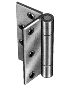 Hager AB751 5in US26D Satin Chrome Hinge-Half Mortise-Heavy Weight-Anti Friction Bearing-Steel Base - Non-Removable Pin