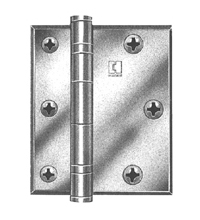 Hager BB2171 4.5in US10A Antique Bronze, Lacquered Hinge-Full Surface-Standard Weight-Ball Bearing-Steel Base - Standard Removable Pin