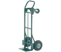 Hand Truck Dual Purpose 2 Wheel Dolly Cart And 4 Wheel Push Cart With - View #5