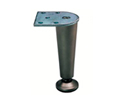 Hardware Concepts PL1100-078 Economy Metal Cabinet Leg Table&Work Surface Components 3.98-4.41 - 1 Each