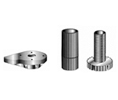 Hardware Concepts PL5600-000 Black Adjustable Plastic Leveler Socket Kit Table&Work Surface Components - 1 Each