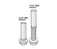 Hardware Concepts PL5858-335 Adjustable Leveler Plastic Cabinet/Furniture Table&Work Surface Components 4-1/4"- 6-1/2" - 1 Each