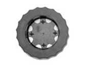 Hardware Concepts PL5980-000 Sturdy Foot Plastic Cabinet/Furniture Table&Work Surface Components - 1 Each