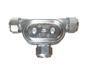 Heiser 1513 Tee Pulley - Compression Style, High-Temperature, Ball Bearing