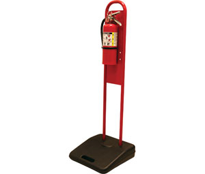Heiser 48FES Portable Fire Extinguisher Stand - Steel