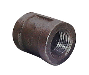 Heiser 511B 1/2" Black Coupling