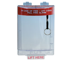 Heiser 6600 STI Mini-Stopper Pull Station Protector w/Horn (105dB)