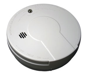 Heiser 84 Battery Operated Smoke Detector - Ionization