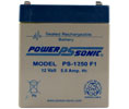 Heiser B1245 Powersonic 12V, 4.5 Amp Sealed Lead-Acid Battery