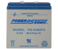Heiser B636 Powersonic 6V, 36Amp Sealed Lead-Acid Battery