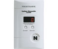 Heiser CM76 Carbon Monoxide Alarm - 120 VAC, Direct Plug-In w/Battery Back-Up