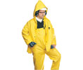 Heiser FRH173 Flame Retardant (FR) - 3-Piece Yellow Rain Suit - Large