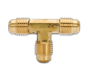 Heiser FT150 1/4" 45° Flare Tee