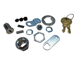 Heiser FTKEY Universal Replacement Cam Lock & Key Assembly