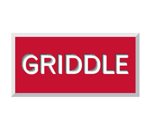 Heiser GRIDDLE Griddle Sign