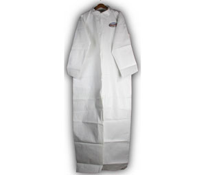 Heiser H166 Kimberly-Clark Disposable Protective White Coveralls - X-Large