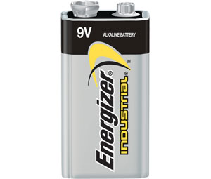 Heiser H243 Energizer® 9V Industrial Alkaline Battery