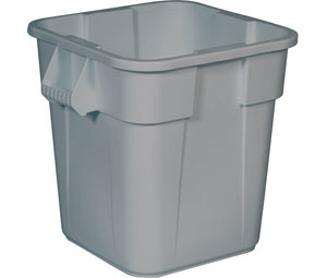Heiser H289 Rubbermaid Brute® 28 Gallon Square Container - Lid Not Included