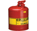 Heiser H303 Justrite® Type I Red Safety Can - 5 Gallons