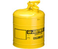 Heiser H306 Justrite® Type I Yellow Safety Can - 5 Gallons