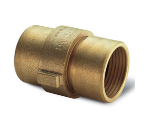Heiser HCNST 1 1/2" NST Brass Rack and Reel Fire Hose Coupling Kit