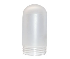 Heiser HLGPC Rubber Coated Globe for Hood Light