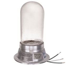 Heiser HLU Hood Light Unit - Tempered Glass Globe