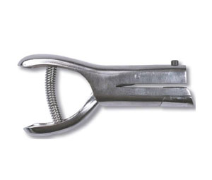 Heiser HP3 Industrial Hole Punch w/ Receptacle- 1/8" Hole