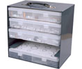 Heiser KBR Bin Rack for Kits and Plastic Organizer Boxes
