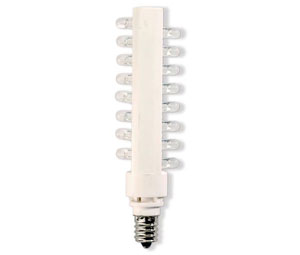 Heiser LB346 Watt Saver LED Bulbs - Candelabra Screw Base