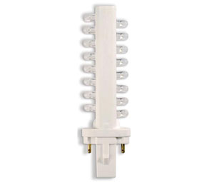 Heiser LB349 Watt Saver LED Bulbs - Fluorescent PL Base