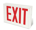 Heiser LED2NY NYC Approved LED Exit Sign w/ Battery Backup - Steel