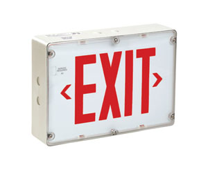 Heiser LED5 All-Weather Exit Sign