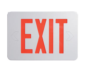 Heiser LED6 Exit Sign - LED AC Only