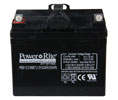 Heiser PB1233NB Power-Rite 12V, 33Amp Sealed Lead-Acid Battery - Nut and Bolt Connection