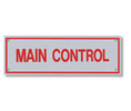 Heiser S712 Sprinkler Sign - Main Control - Pre-Punched Corner Holes