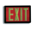 Heiser SL10RB Self-Luminous Exit Sign - 10 Year
