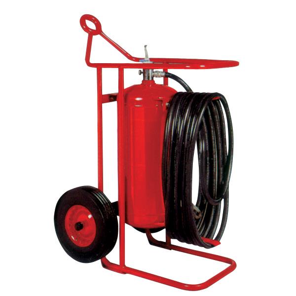 Badger 20684 Badger 125 lb. Wheeled Stored Pressure Purple K Dry Chemical Fire Extinguisher