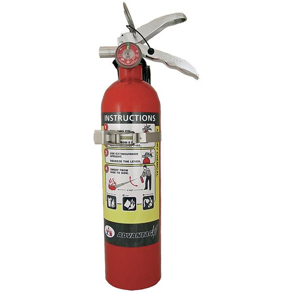 Badger 21007865 Badger Advantage 2 1/2 lb. ABC Dry Chemical Fire Extinguisher w/ Vehicle Bracket