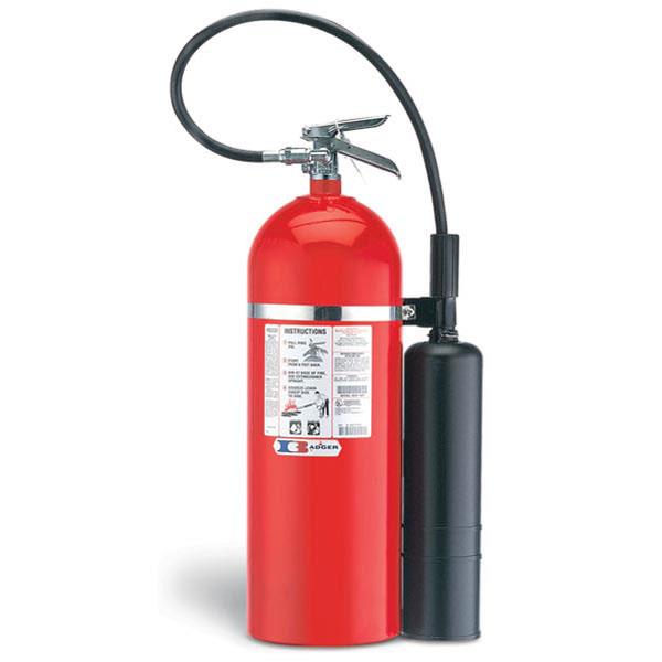Badger 21096 Badger Extra 20 lb. CO2 Fire Extinguisher w/ Wall Hanger