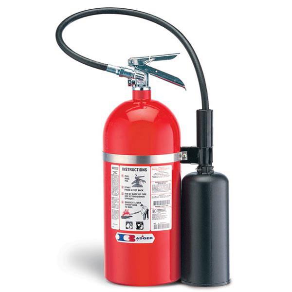 Badger 21106 Badger Extra 10 lb. CO2 Fire Extinguisher w/ Wall Hanger