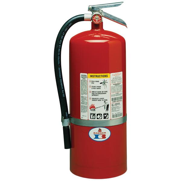 Badger 22682 Badger Standard 20 lb. ABC Dry Chemical Fire Extinguisher w/ Wall Hanger