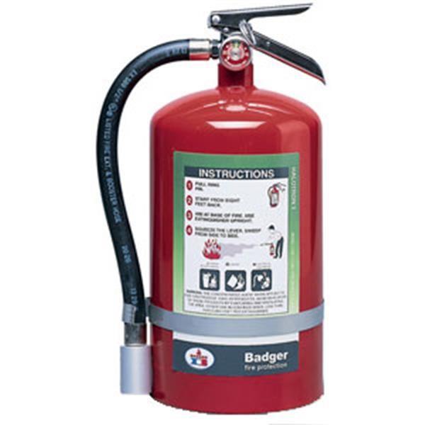 Badger 23097 Badger Extra 15 1/2 lb. Halotron I Fire Extinguisher w/ Wall Hanger