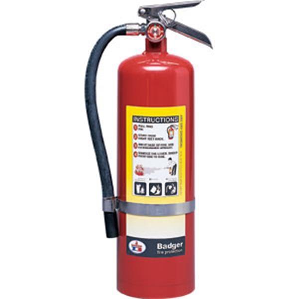 Badger 23396 Badger Extra 10 lb. ABC Dry Chemical Fire Extinguisher w/ Wall Hanger