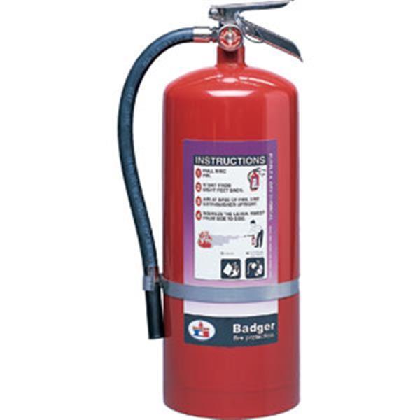 Badger 23495 Badger Extra 20 lb. Purple K Dry Chemical Fire Extinguisher w/ Wall Hanger