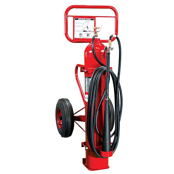 Amerex 333AX Amerex 50 lb. CO2 Wheeled Fire Extinguisher