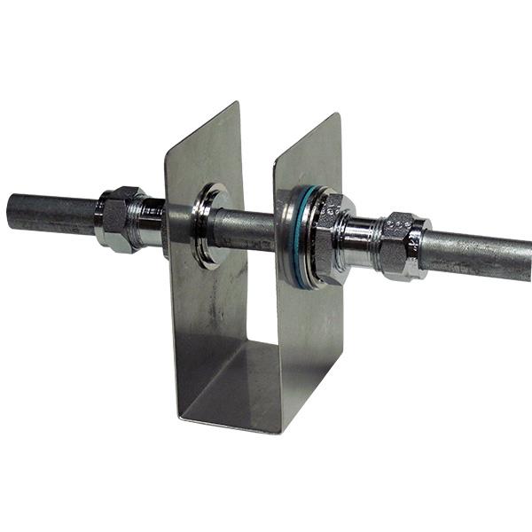 Heiser 383 Blind Compression Seal - 1/2" EMT Conduit, 1 1/8" Hole
